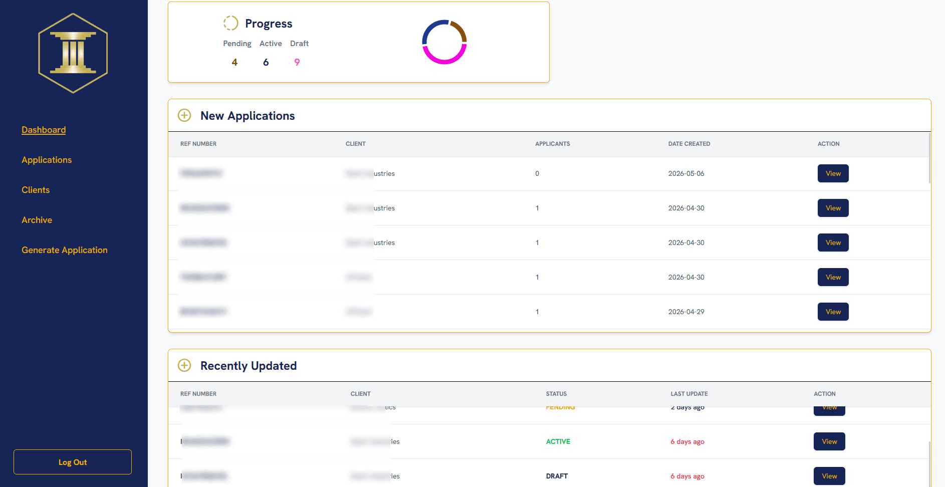 ALO Application Management System